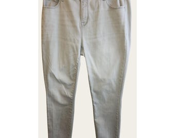 Old Navy Rockstar Light Gray Womens Denim Jeans