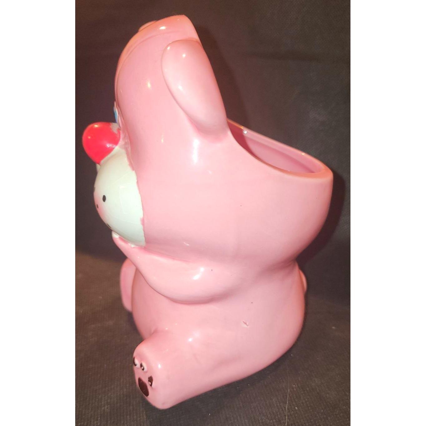 Teleflora Pink Ceramic Animal Planter Kitschy - Etsy Denmark