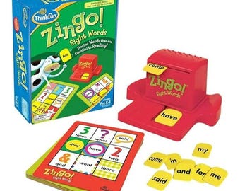 Thinkfun Zingo Sight Words Bingo Game4+ Educational Learning Toy NEW •78