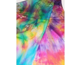 Paire de taies d'oreiller standard tie and dye faites main bohème hippie • Q5