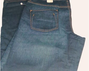 Mens Penguin Dark Denim Jeans Size 38x32 Lightweight New With Tags