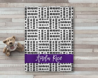 Personalized Baby Blanket, Minky Fleece, Baby Shower Gift