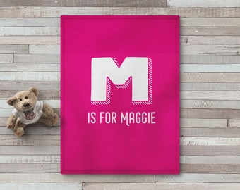 Personalized Baby Blanket, Minky Fleece Sherpa, Baby Shower Gift