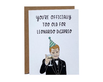 Funny Birthday Card | Unique Birthday Card | Leo Birthday Card