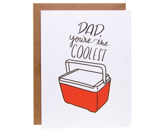 Funny Father’s Day Card | Funny Card for Dad | Dad, You're the Coolest