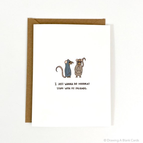 Funny Friendship Card Funny Thinking Of You Card I Just Etsy