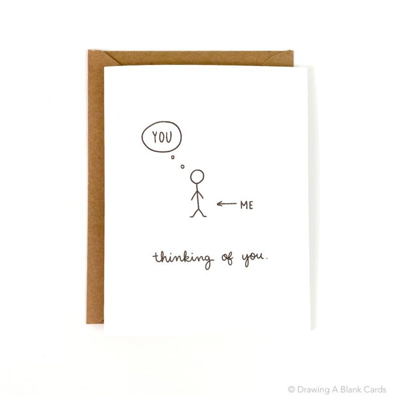 Funny Thinking of You Card Funny Quarantine Card Funny - Etsy