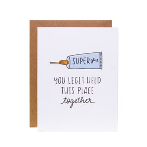 Grappige collega afscheidskaart | Grappige afscheidskaart | Unieke Employee Goodbye Card