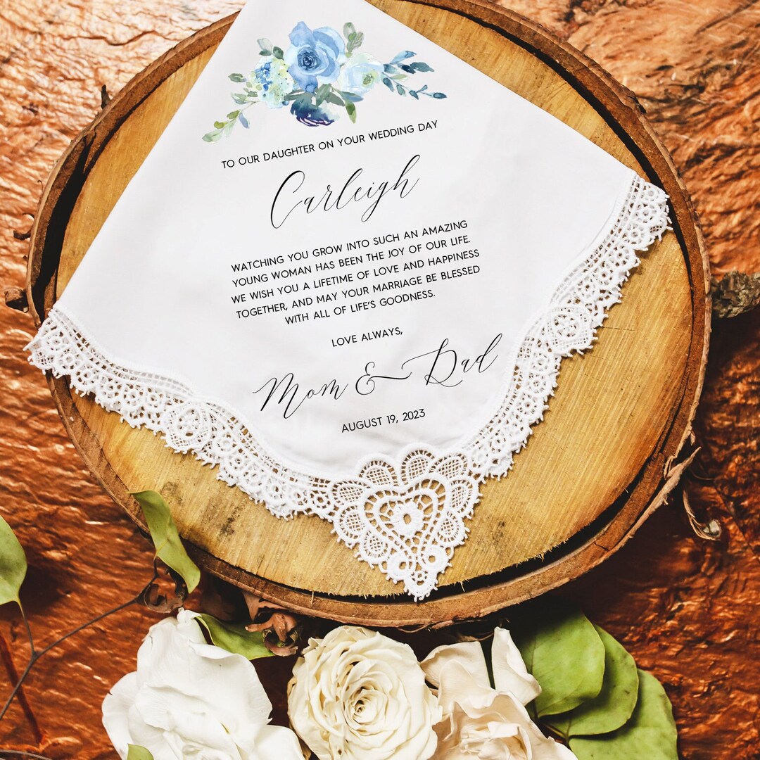 Daughter Wedding Gift From Mom Bride Gift From Parents Personalized 