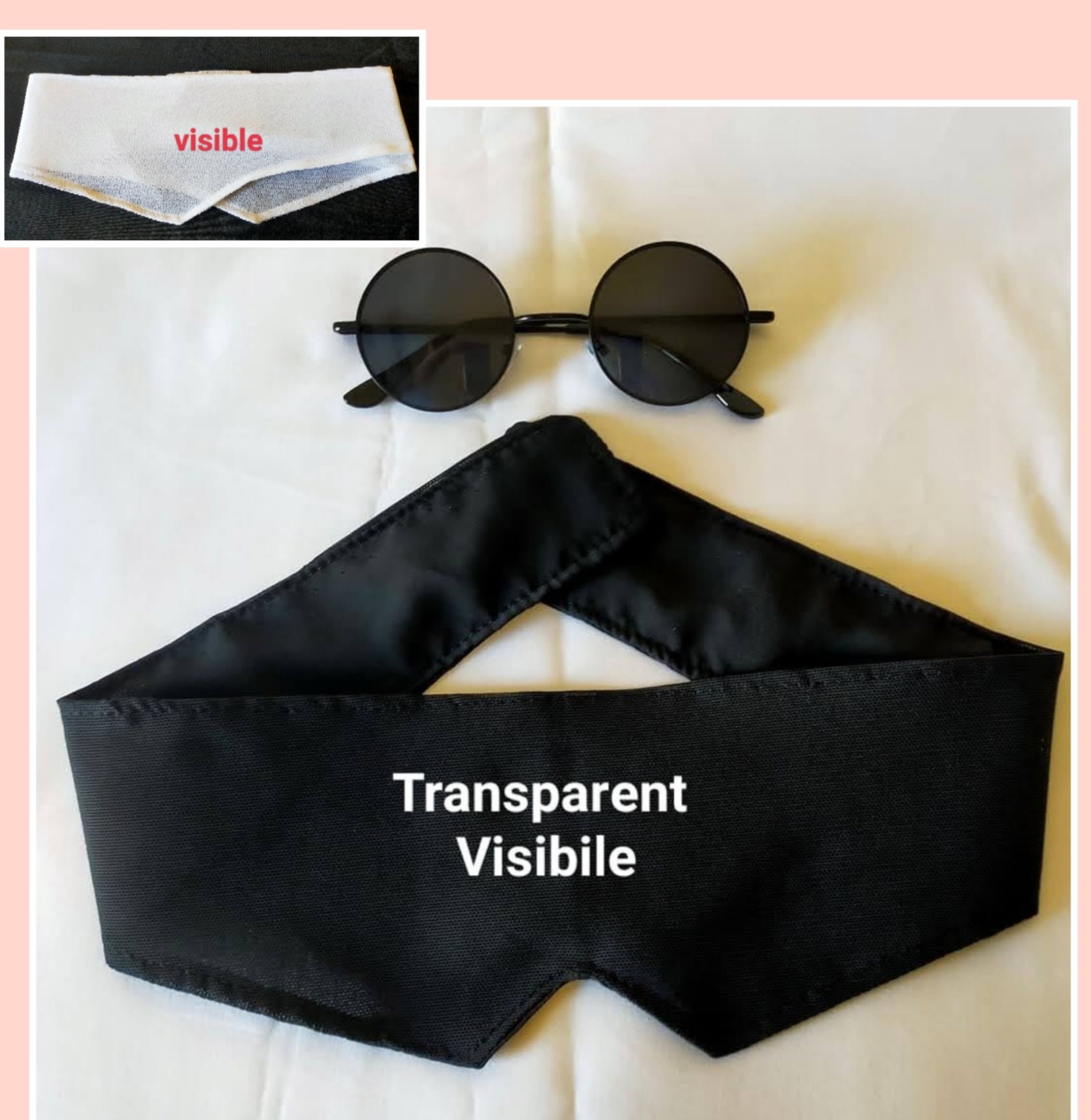 Blindfold Eyesbend Mask Costume Goiobend Eyesmask Visible - Etsy