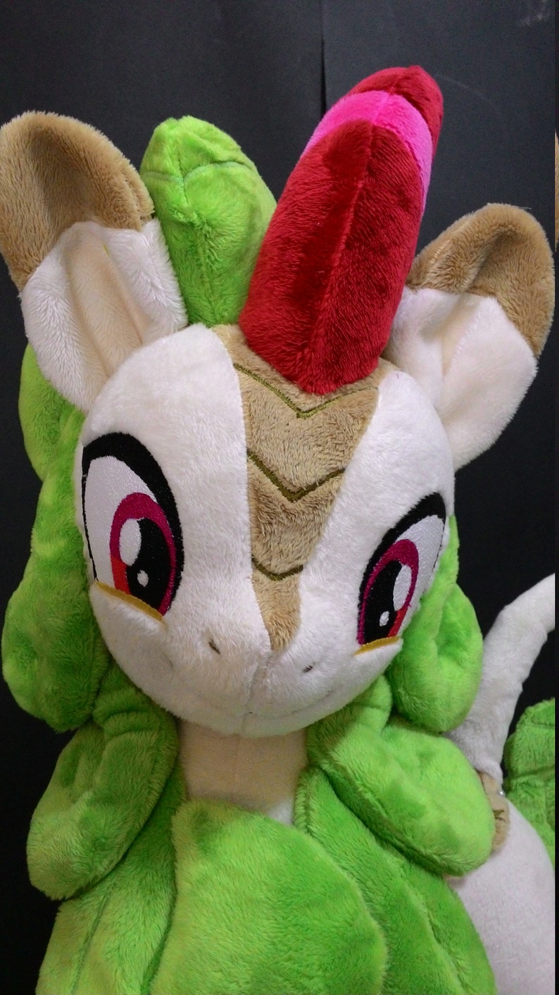 MLP plush-handmade plush-Spring Glow Kirin plushie-my little | Etsy