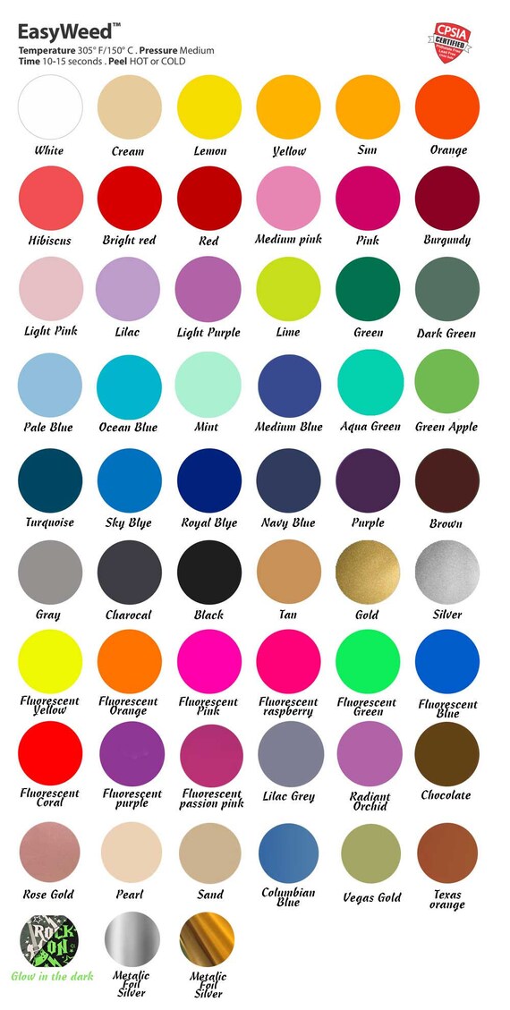 easyweed siser htv vinyl heat transfer sheets colors sheet discount pack settings choices iron application instructions