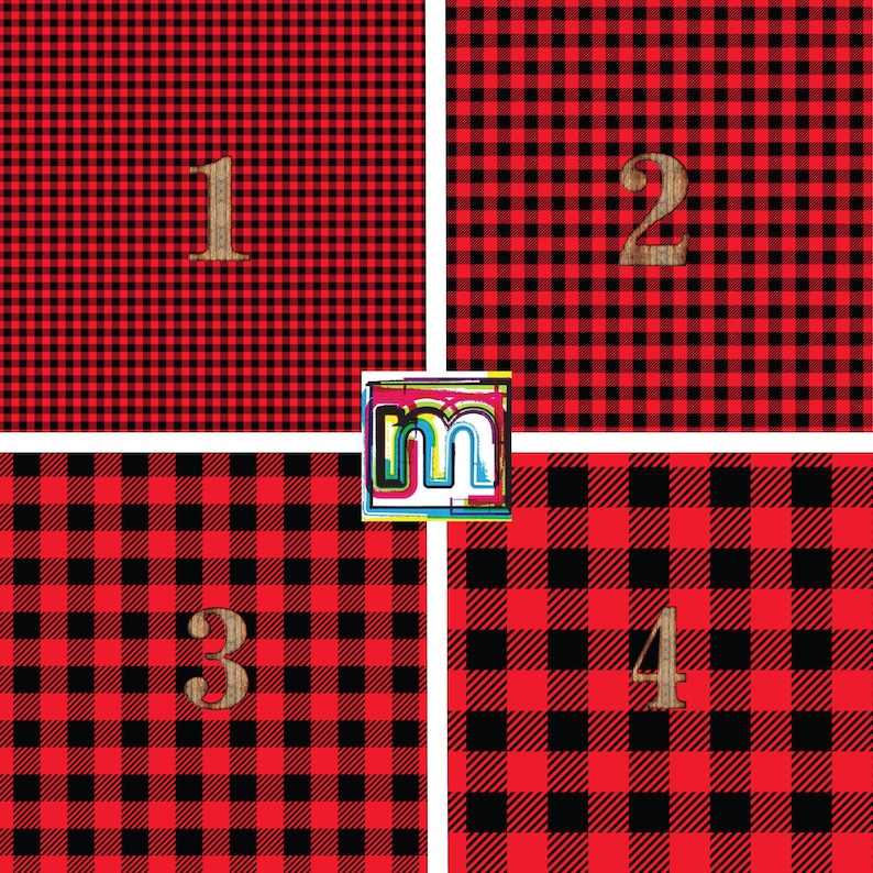 red plaid htv vinyl