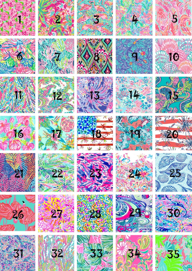 Pack of Designer Inspired Pattern Vinyl HTV or Adhesive Vinyl Etsy