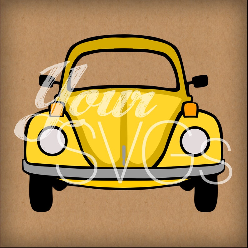Download SVG Cars Bumper Pack VW Campervan Beetle Mini Vintage ...