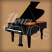 SVG Piano Set for Electronic Die Cutting Machines - Scrapbooking - Card Making - Crafts - Embellishment - Topper