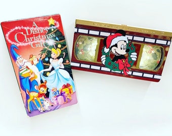 VHS Night Light- A Disney Christmas