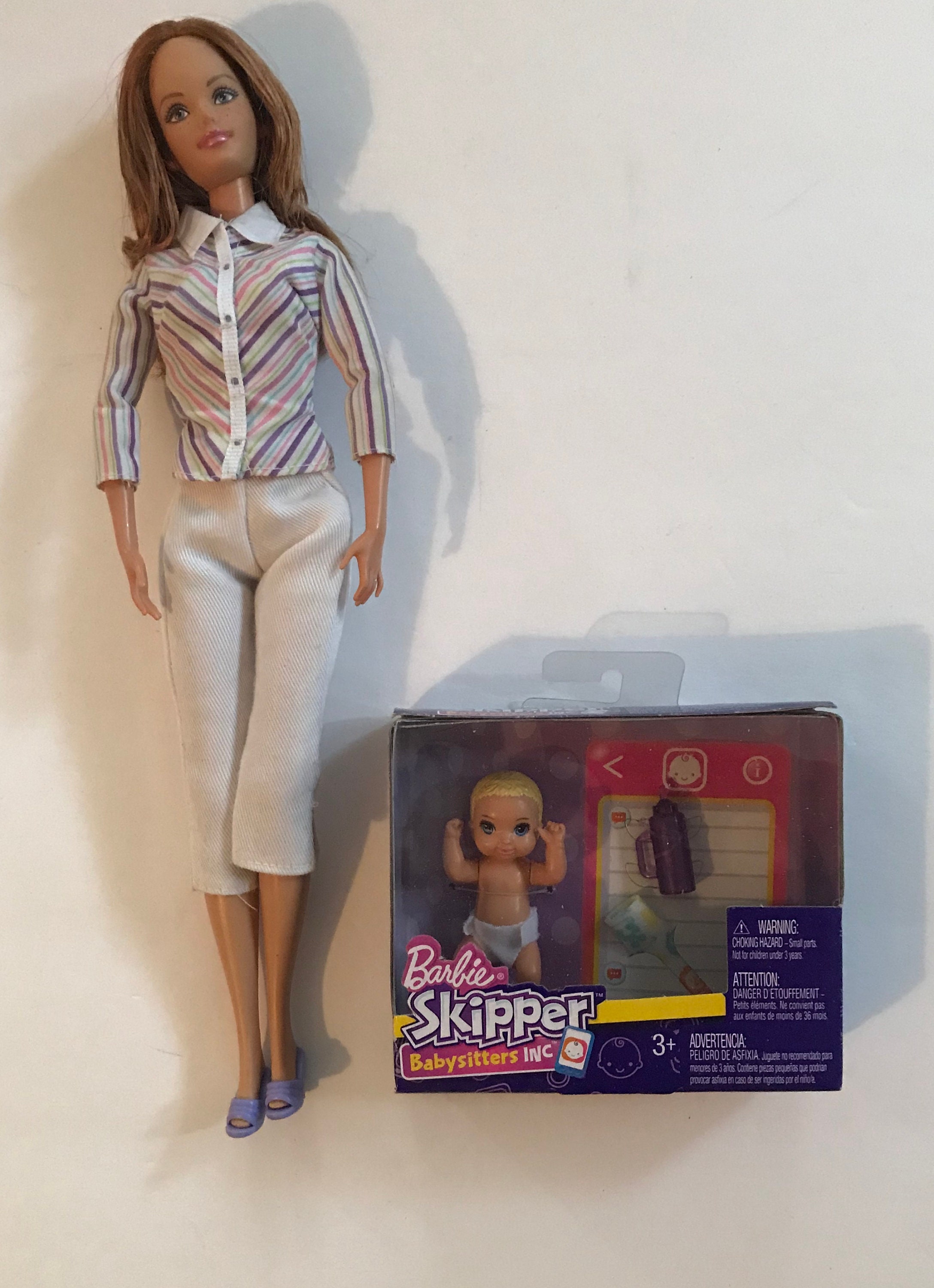 NIB Pregnant Barbie Lot Entire Happy Family Alan Ryan Baby Doctor Midge  Clothes