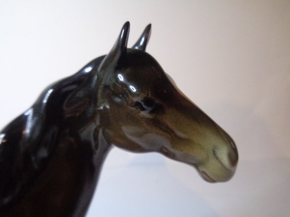 ベスウィック（Beswick）　ベスウィックホース スウィッシュテール Beswick Horse Swish Tail First Version Gloss Brown No 1182 - Etsy