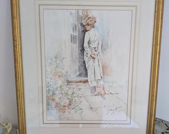 Gordon King "Miss Mischeif" Ingelijste print van Open Issue