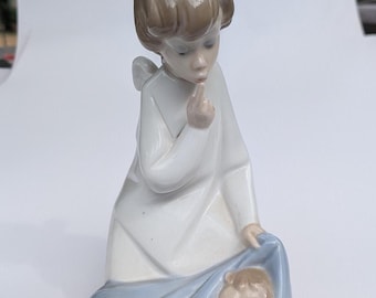 LLadro Engel met Kind nummer 4635 Uitgegeven in 1969