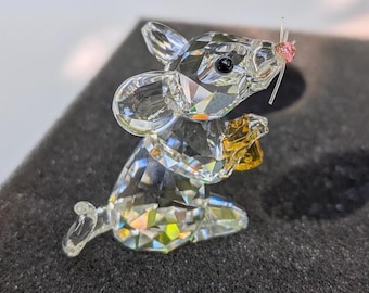 Swarovski kristallen muis met kaas nr. 5004691