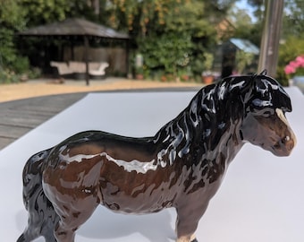 Royal Doulton Shetland Pony Woolly Shetland Mare No Da 47