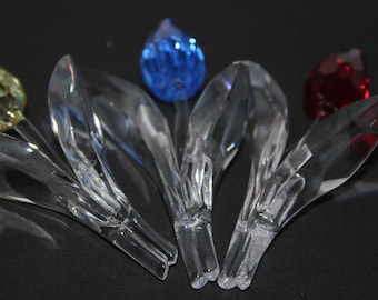 スワロフスキー　SWAROVSKI チューリップ　スタンド スワロフスキーチューリップ3個セット（スタンド付き） - Etsy 日本