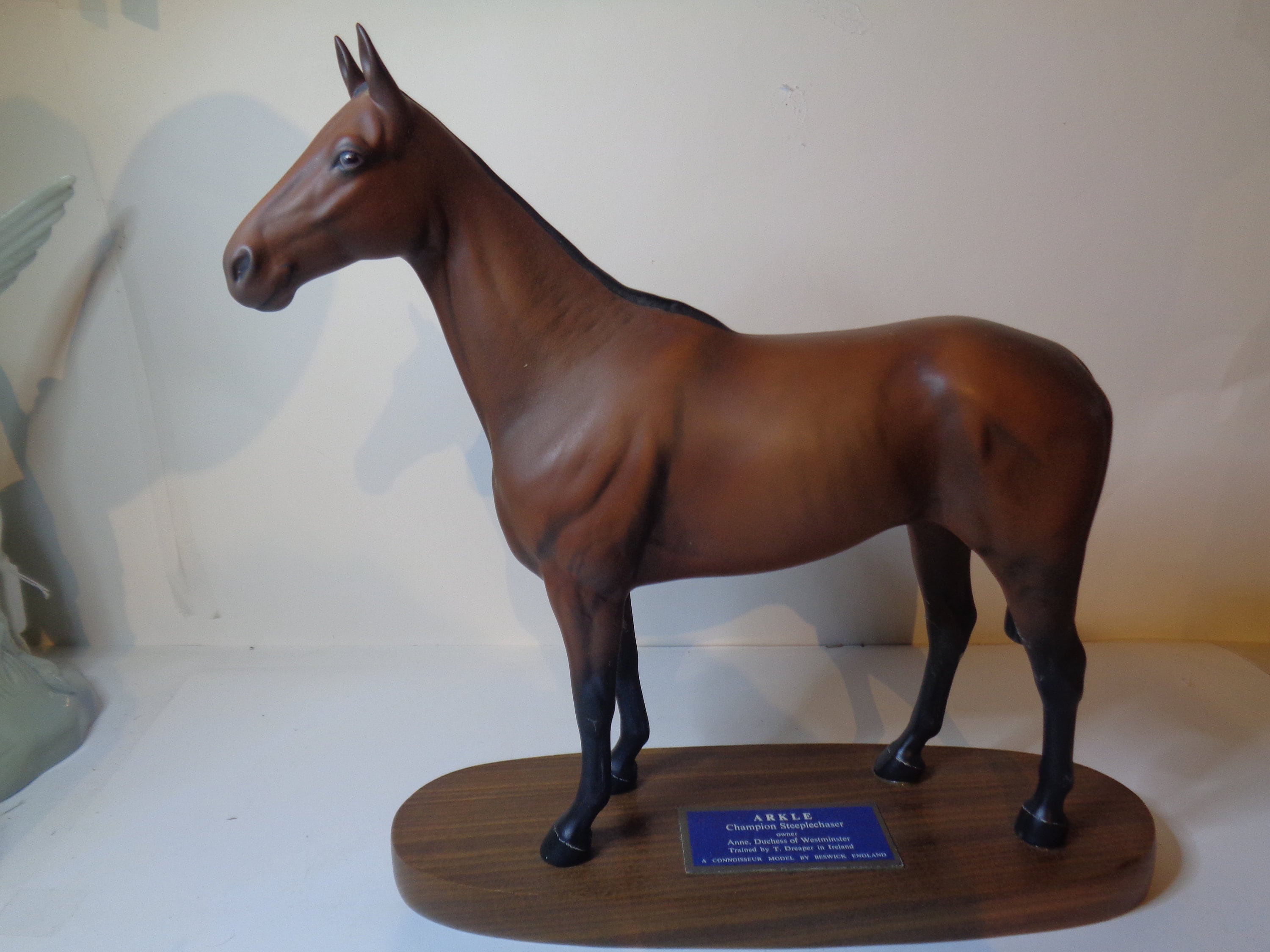 beswick ベスウィック 英国 ハンドペイント フィギュリン 馬と騎手 美品 beswick ベスウィック 英国 ハンドペイント フィギュリン 馬と