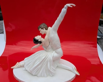 Vintage Coalport Forteyn & Nureyev Figurine CW449 LE 226/1250
