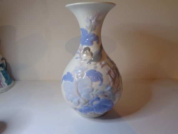 リヤドロ lladro 「sparrows and flowers vase」 リヤドロ lladro 「sparrows and flowers vase」