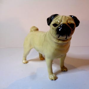 Beswick Pug &quot; Cutmil Cutie &quot; Large no 1997 by Arthur Gredington