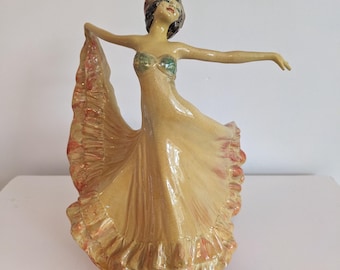 Wade Cellulose "Zena" 1936 art-deco figuur dansende dame