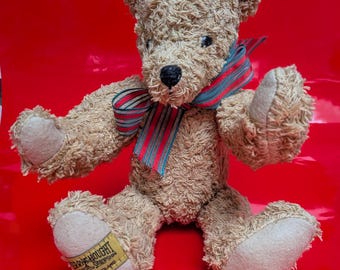 Harrods Christmas Bear 2006: Alexander With Knit Fair Isle Jacket