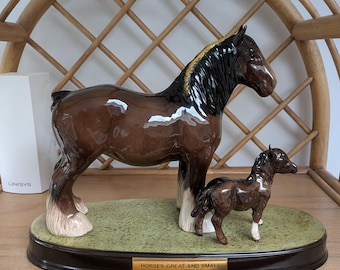 Beswick 'Horses Great and Small'-model in opdracht