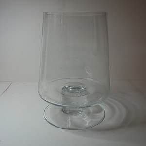 Large Dartington hand made glass vase