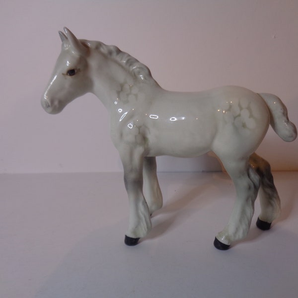 Beswick Horse Shire Foal No 1053 Grey Gloss