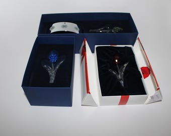 スワロフスキーチューリップ3個セット（スタンド付き） - Etsy 日本