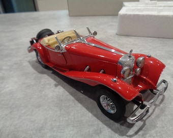 Franklin Mint Mercedes 500 K Special Roadster 1/24 Diecast model in original condition and box