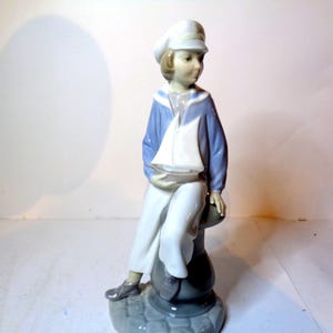 LLadro Boy with Yacht number 4810 Issued 1972
