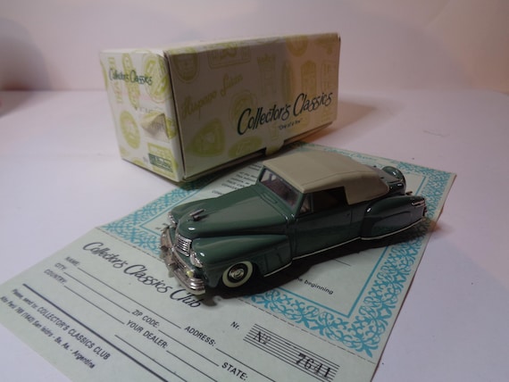 Miniature BUBY Collector's Classics – Lincoln Continental 1946/48, 1/43