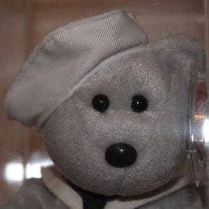 Ty Ronnie™ Beanie baby in storage box