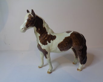 Beswick Skewbald Pinto Pony No 1373 First Version
