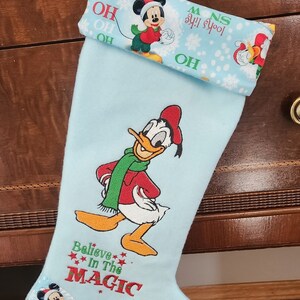 Donald Duck Christmas Stocking