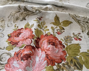 Designers Guild Beatrice Brokadtygrester: Blommigt möbelmaterial