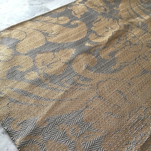 Ian Sanderson Fabric Remnant: Golden Paisley Cushion Fabric (70cmx70cm)