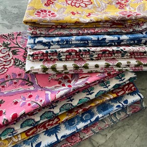 Blockprint Bundles - Die Schönsten Blockprint Stoffe