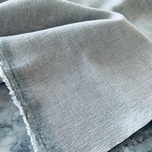 Designers Guild Chenille-tygrester: Mjukt heminredningstyg Silver grey