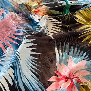 Christian Lacroix Oiseau Bengale Fabric | Discounted Designer Fabric Remnants | High End Textiles and Home Fabrics