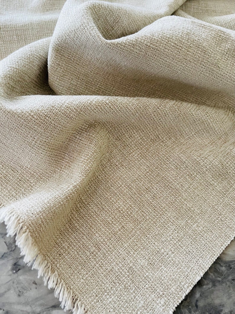 Designers Guild Chenille-tygrester: Mjukt heminredningstyg Cream